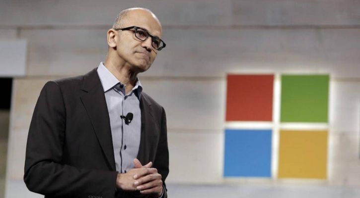 Microsoft CEO Satya Nadella Is On Top Of The World, Named Business ...