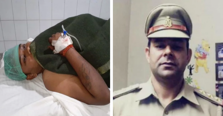 Three Police, Saved Life Of A Boy,  Donating  Blood, agra