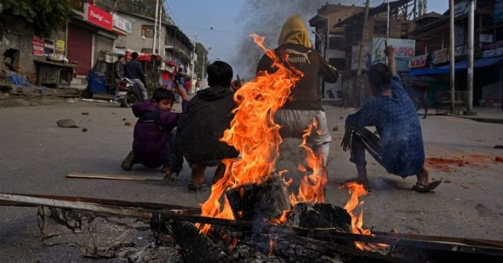 Unrest Intesifies As Terrorists Burn Down A Govt School In Kashmir Ahead Of Board Exams Starting Tod