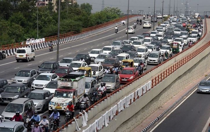 Delhi Roads Redesign, Delhi Under Construction Roads, Delhi Traffic Conditions, Delhi Road Traffic, 