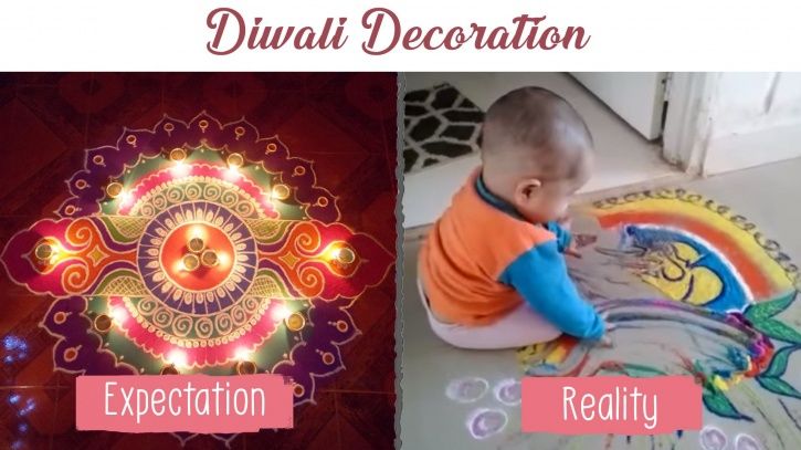 diwali expectation vs reality