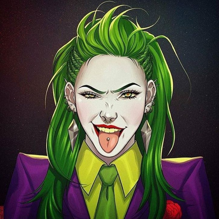 Have you ever imagined how a female Joker would be like? 