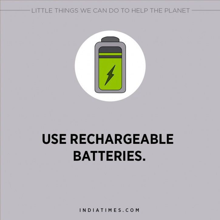 Little things we can do to help the planet