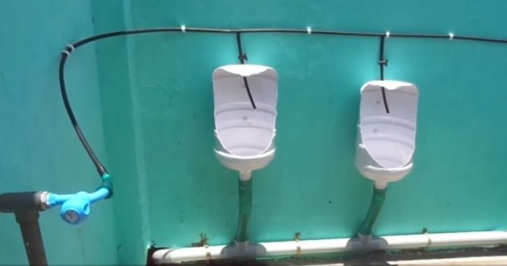 low-cost urinal