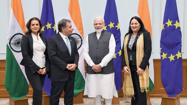 Madi Sharma, European Union, Delegates In India, Diplomacy, Article 370
