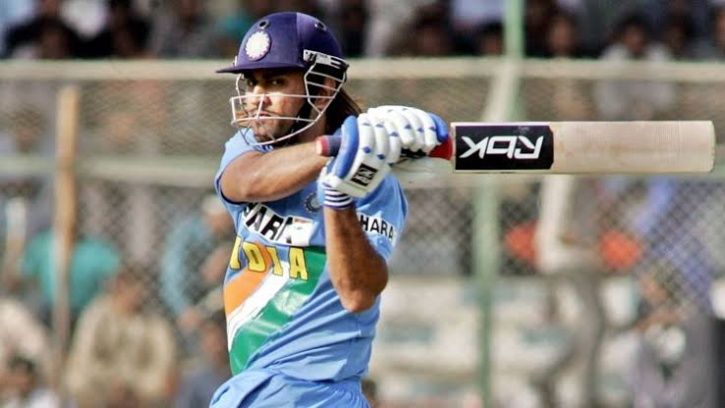 MS Dhoni made 183 not out
