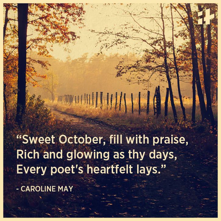 October Quotes Love