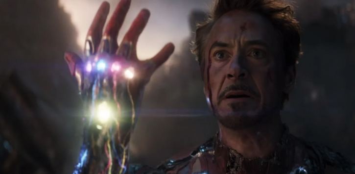 Robert Downey Jr in Avengers: Endgame.