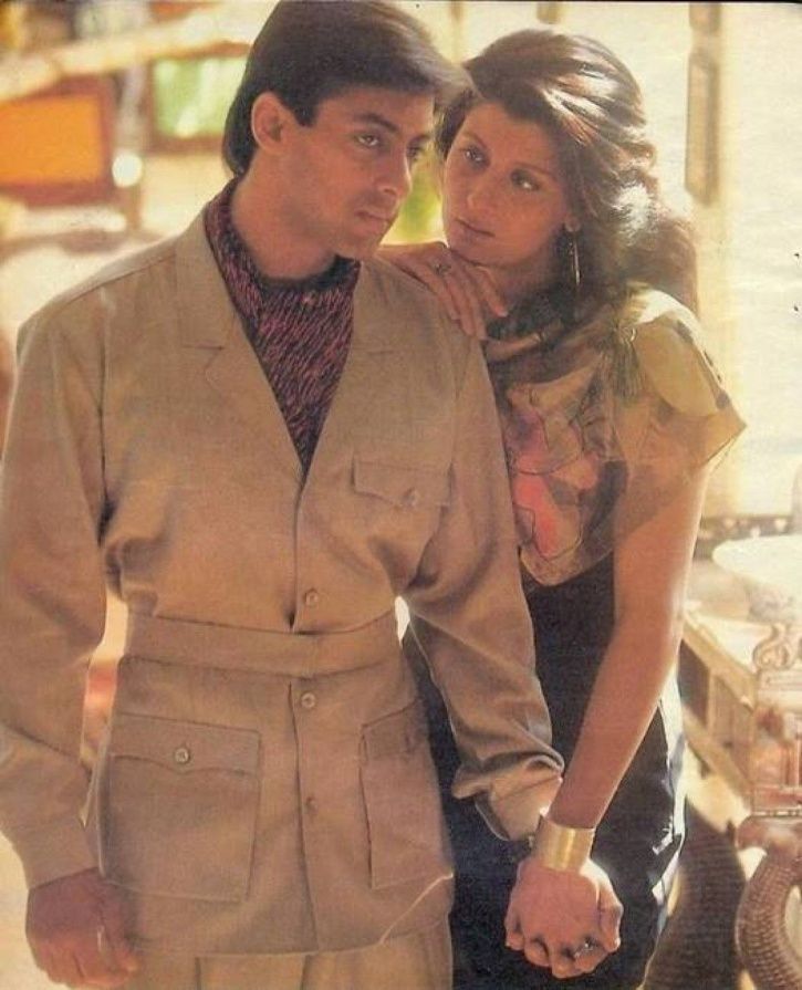 Salman Khan wedding cancelled: a picture of Salman with Sangeeta Bijlani.