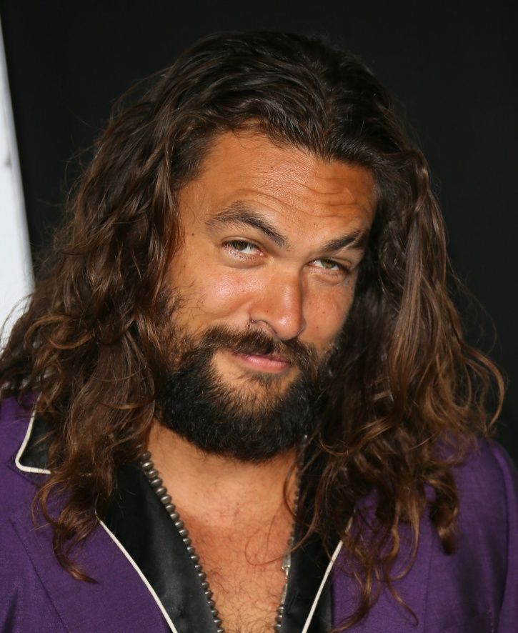 A picture of Jason Momoa.