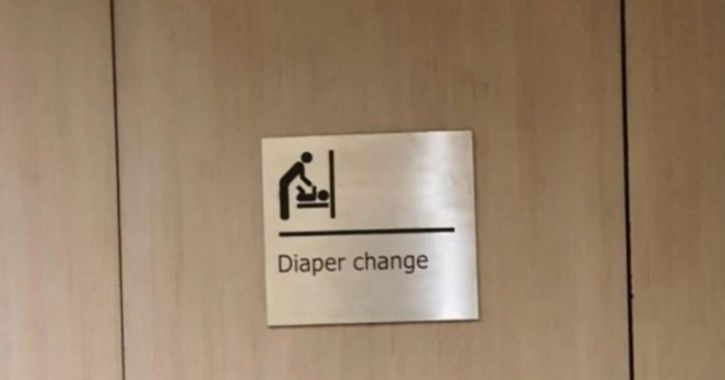 diaper change