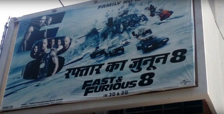 English Movie Titles translated in Hindi: Raftaar Ka Junoon. 
