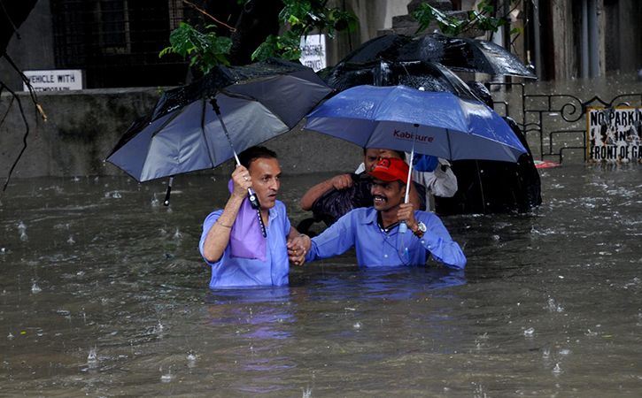 Heavy Rain Returns To Halt Mumbai Again