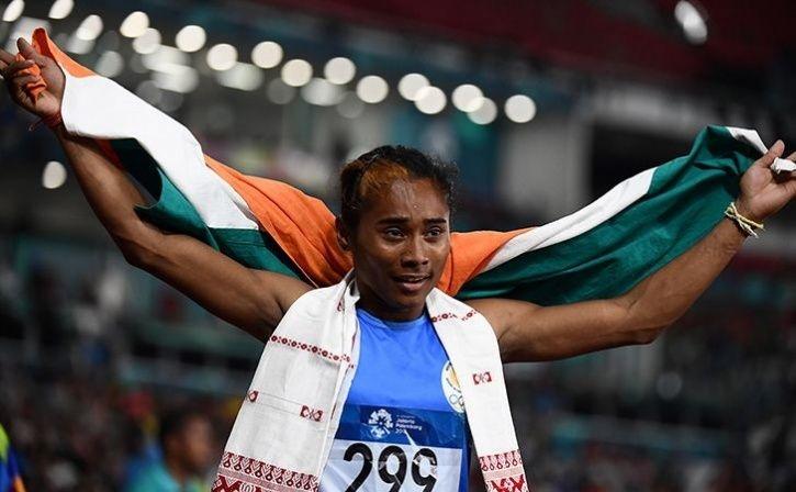 Hima Das won 6  gold medal in less than 2 months