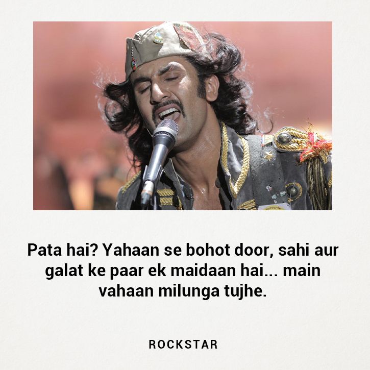 Quotes rockstar hindi movie 35 Hindi