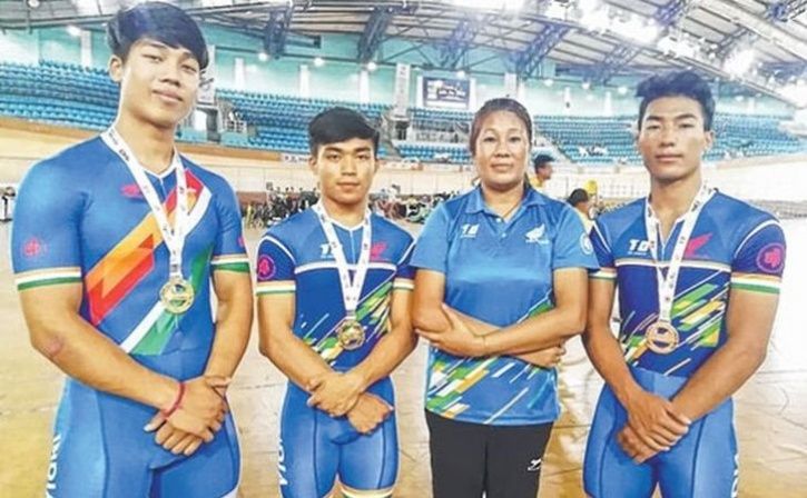 Ronaldo Laitonjam Cycles India To Glory At Track Asia Cup