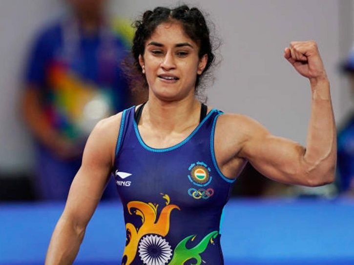 Vinesh Phogat Defeats Olympic Medallist 130 To Enter World Wrestling