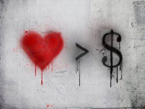 Money Is More Important Than Love 