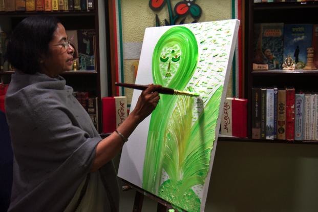 WTF: Mamata Banerjee Paintings Sold For 9 Crores