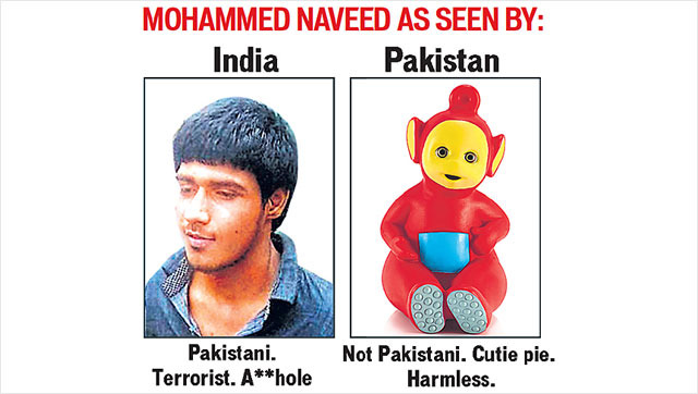 Pakistani Terrorist As Seen By India And Pakistan