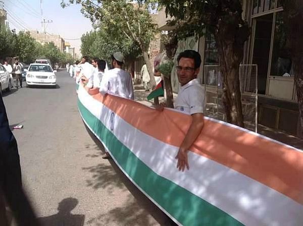 Afghans Carry 100 Metre Tricolour To Thank India, All For A Dam