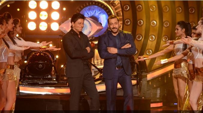 Finally: Shah Rukh And Salman Khan's Big Outing On Bigg Boss 9