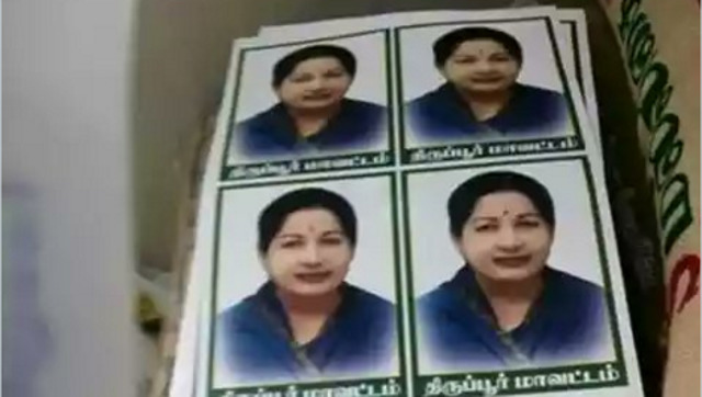 Jayalalithaa's Photos Forcibly Stuck On Relief Materials For Chennai