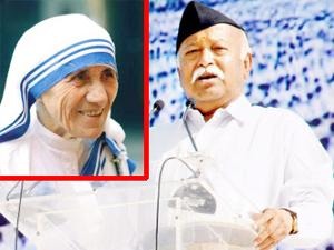 Shocking: RSS Blames Mother Teresa For Conversion