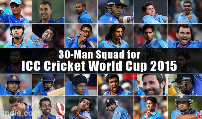 Know Your India World Cup 2015 Cricket Squad!