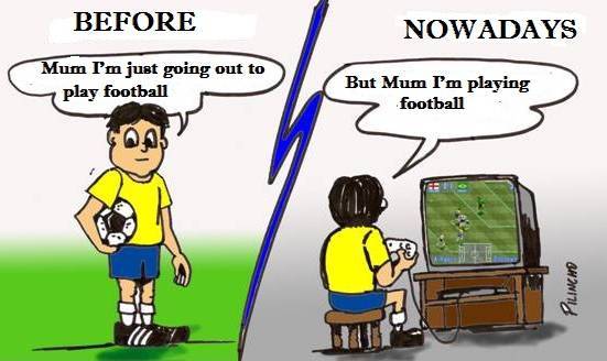 Childhood: Then V/s Now