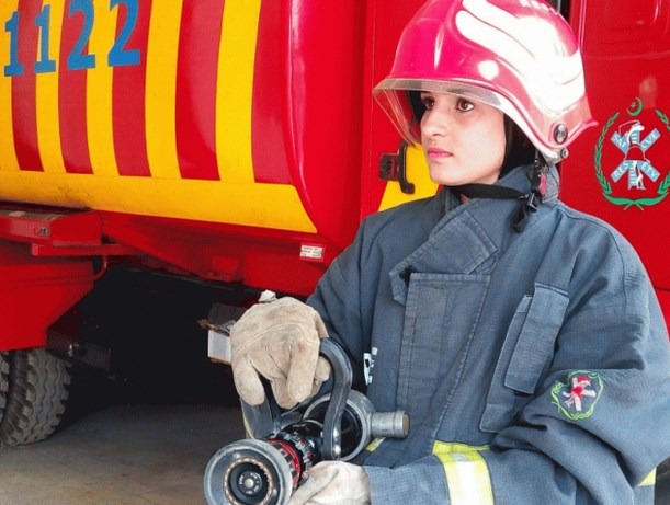 Kudos To Pakistan's First Female Firefighter