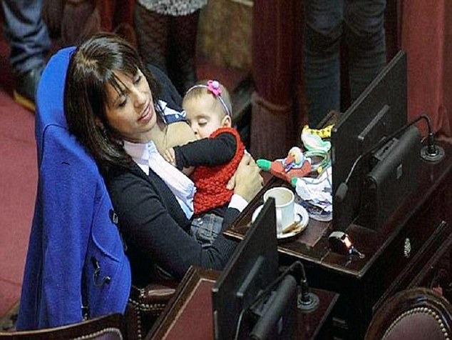 Argentina MP Gets 8-month-old Baby To Parliament; What Excuse Do Our MPs Have?