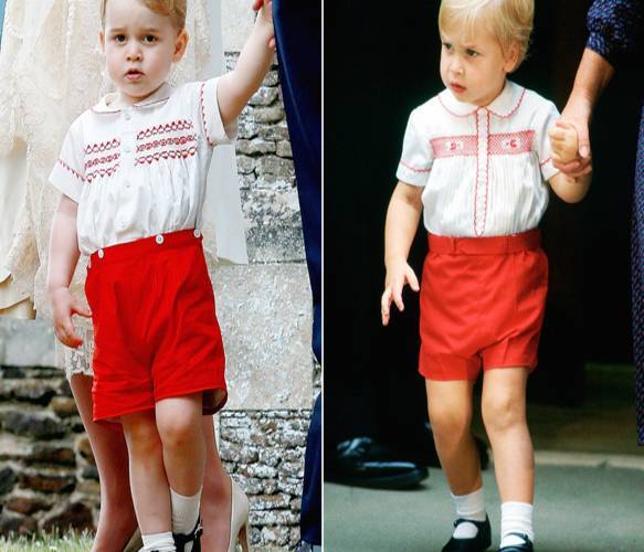 Prince George Looks Like Prince Williams's Double In Cute Outfit