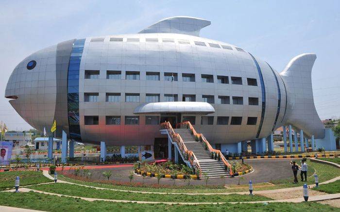 Corporate Offices In India That Are Architectural Marvels - Fisheries Dept.Bldg., Hyderabad