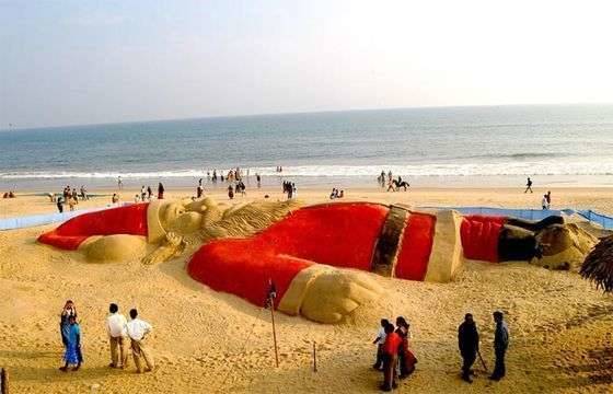 Most Popular City Beaahes In India - Sea Beach, Puri
