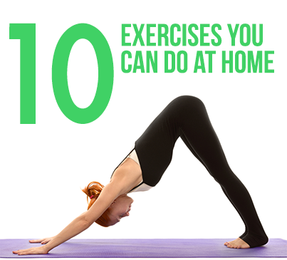 10 Easy Exercises You Can Do At Home