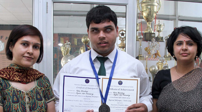 Kudos! Visually Impaired Student Scores 91.4% In CBSE Class XIIth
