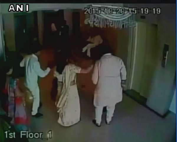 Caught On Cam: BJP MLA Assaults Woman Corporator