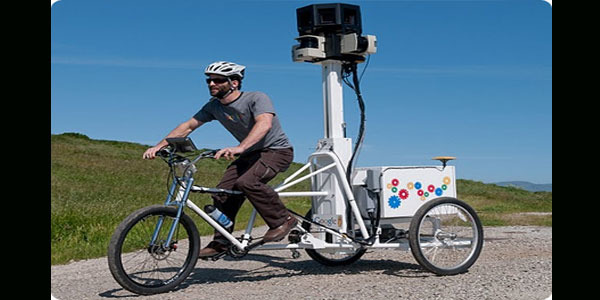 google maps bike view