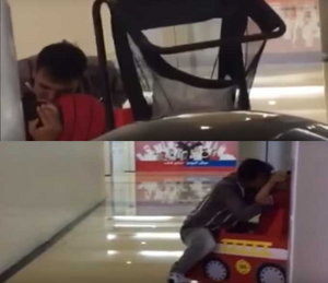Warning: Think Before You Leave Your Kid In The Mall!