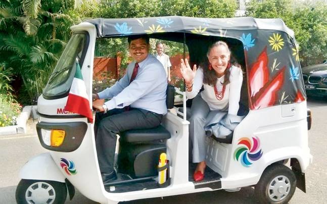 Mexican Ambassador's Autorickshaw Not Allowed At An Event On Public Transport