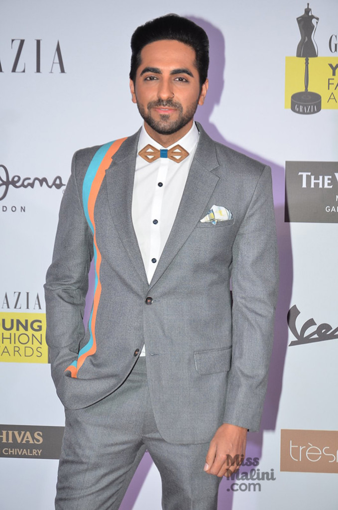 When Dapper Gets Badass: Ayushmann Khurrana Sports A Nose Ring At Grazia Awards