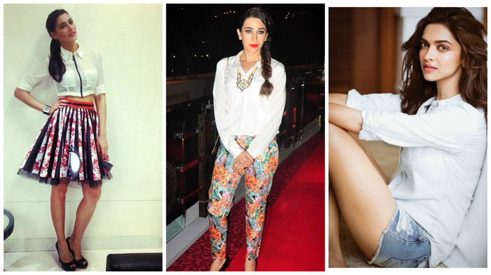 Bollywood Tells You 5 Different Ways To Use Your Basic White Shirt