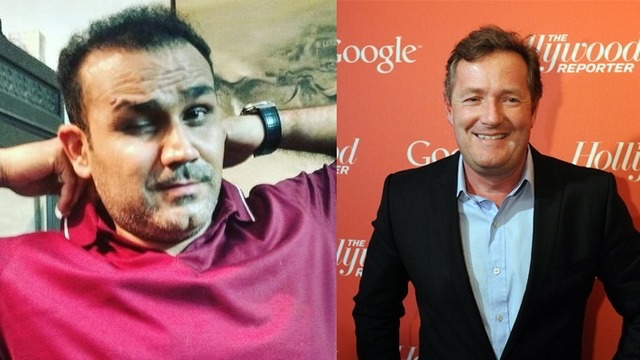 Virender Sehwag And Piers Morgan's Twitter Battle Is Not To Be Missed!