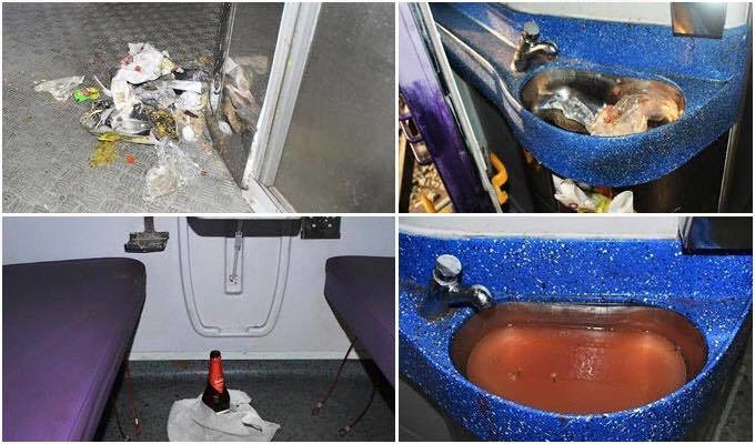 This Is What We Indians Did To The New Superfast Mahamana Express!