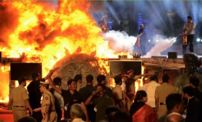 Make In India: Fire Breaks Out At The Opening Event; No Casualties Reported