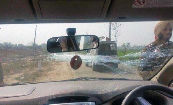 Arvind Kejriwal's Claims That His Car Was Attacked By The Badals In Ludhiana