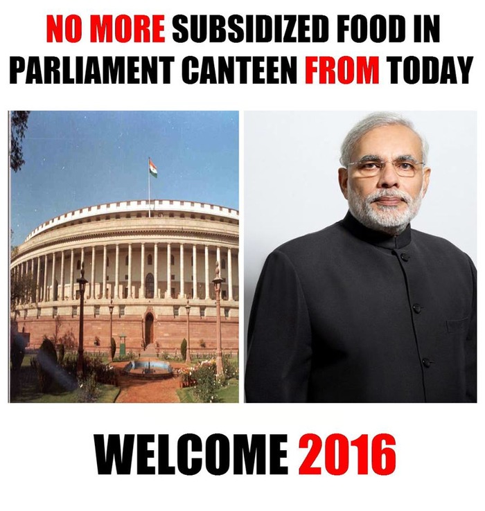 No More Canteen Subsidies - News Will Not Be Highlighted