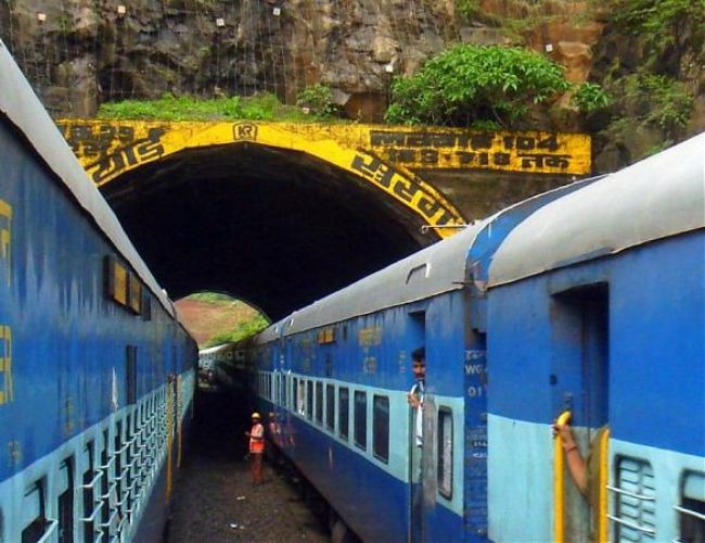 Longest Rail And Road Tunnels In India - Berdewadi Tunnel