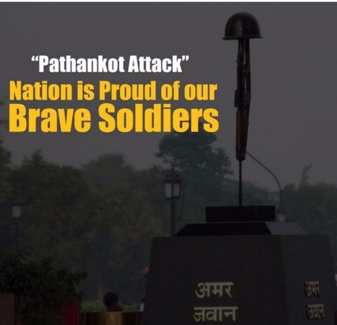 The Brave Martyrs Of Pathankot Attack